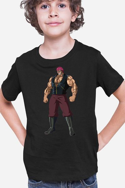 OEM Toriko Zebra Four Bodybuilder Fitness Cosplay Japan Kids T-shirt