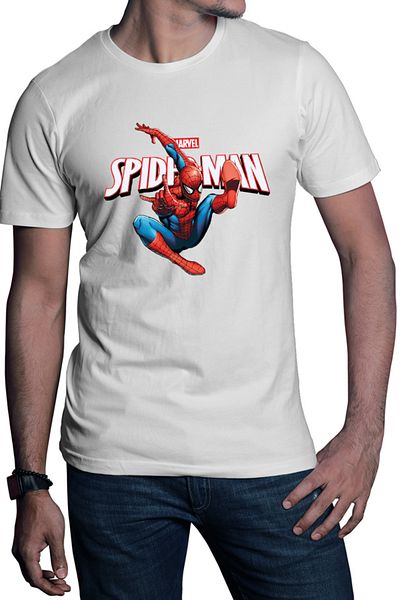 OEM Men's T-shirt Spiderman Marvel Bite Superhero