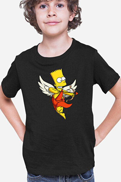 OEM Tricou copii The Simpsons Cupidon Love Frame Animation