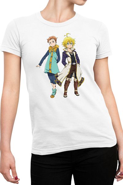 OEM Tricou Femei Seven Deadly Sins King Melodias Super Power