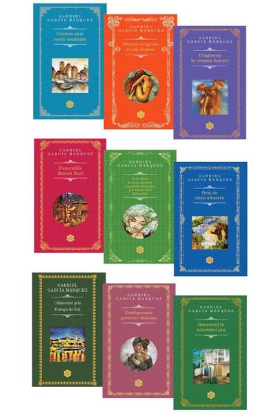 Editura Rao Books Pachet Gabriel Garcia Marquez (9 carti), GABRIEL M