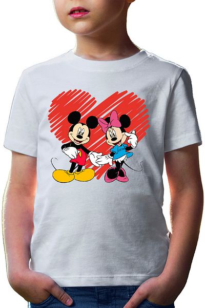 OEM Tricou copii Mickey Mouse Minnie Dance Couple Elegance Lovers