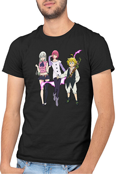 OEM Tricou barbati Seven Deadly Sins Elizabeth Lust Gowther Simatrix