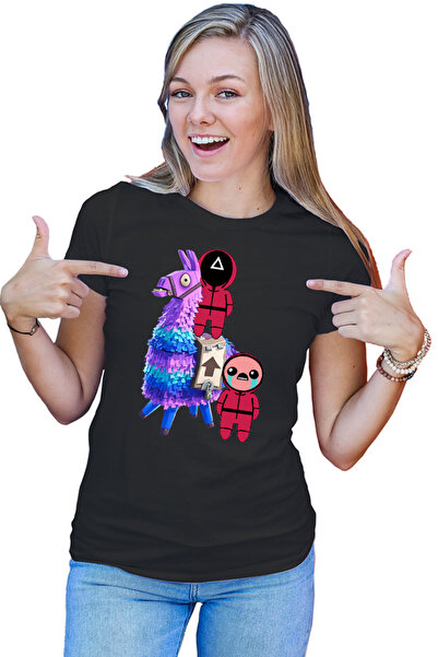 OEM Tricou Femei Squid Game Fortnite Piniatta Issac Crying Multiplayer