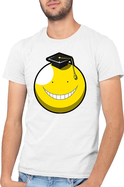 OEM Men's T-shirt Assassination Classroom Koro Sensei Alien Octopus