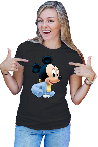 OEM Tricou Femei Mickey Mouse Baby Small Chibi Cute Design