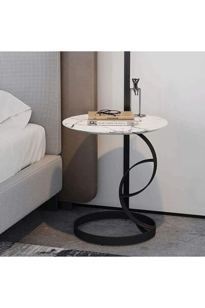 Türkiye Side End Table, Lightweight Portable Nordic Coffee Table, Easy to Assemble, for Small Spa