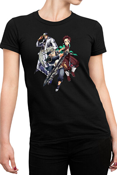 OEM Tricou Femei Black Clover Asta Kimetsu no Yaiba Tanjirou JoJo Anime