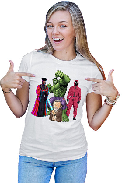 OEM Tricou Femei Hulk Obi Wan Kenobi Squid Game Star Trek