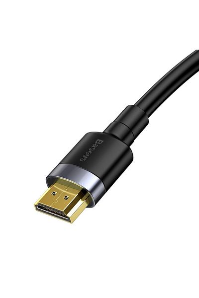 Baseus Kabel przewód HDMI 2.0 4K 60Hz 3D 18 Gbps 3m - czarny