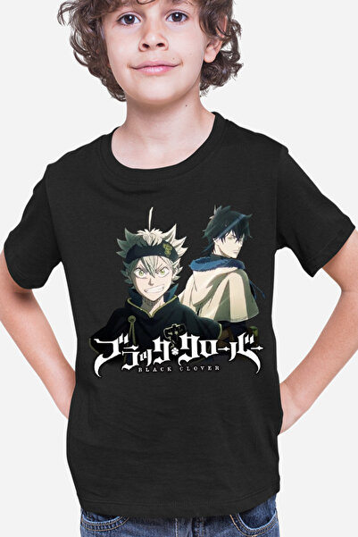 OEM Tricou copii Black Clover Asta Yuno Logo Adventure Drama