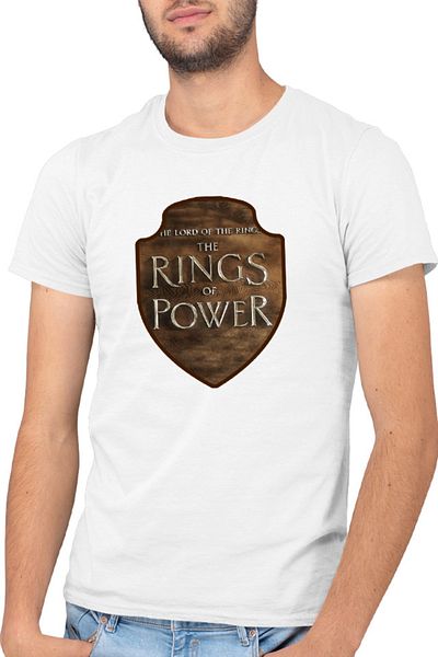 OEM Tricou barbati Lord of the Rings Shield New Story Wood John