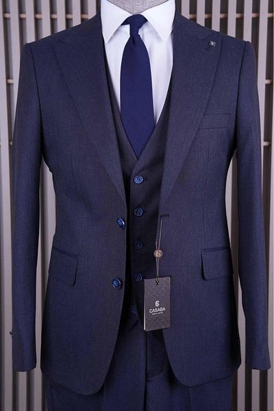 CASABA Men's Vest Suit 7405