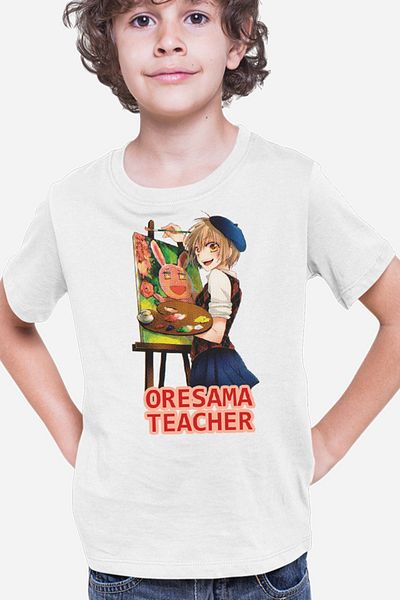 OEM Tricou copii Oresama Teacher Mafuyu Art Painting Usagi Mask