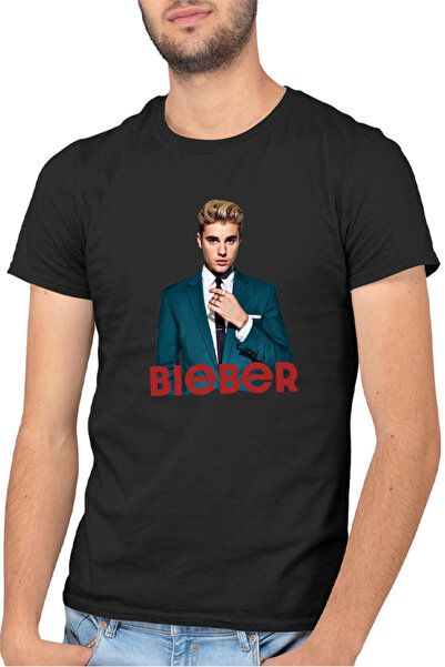 OEM Tricou barbati Justin Bieber Classy Suit Gentleman Artist