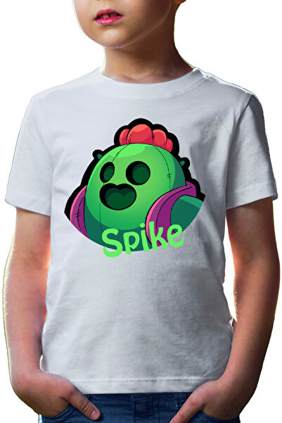 OEM Tricou copii Brawl Stars Spike Sharpshooter Class Legendary Super Power