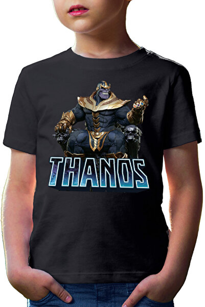 OEM Παιδικό μπλουζάκι Thanos Glove Marbles Super Power Marvel