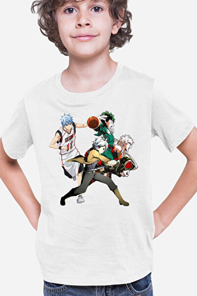 OEM Παιδικό μπλουζάκι DanMachi Bell Kuroko No Basket AOT Levi Sports Titan Magic