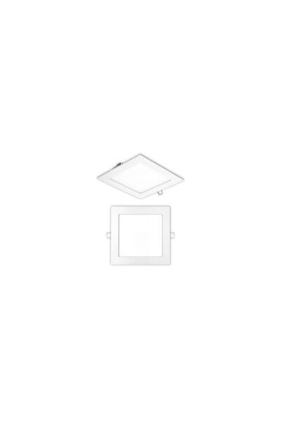 Braytron Spot LED PATRAT ST 12W 850LM 3000K A170x170MM IP20