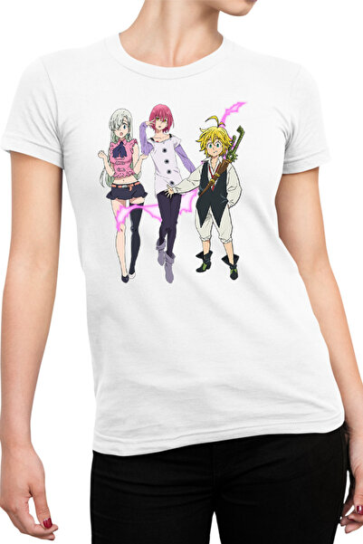 OEM Tricou Femei Seven Deadly Sins Elizabeth Lust Gowther Simatrix