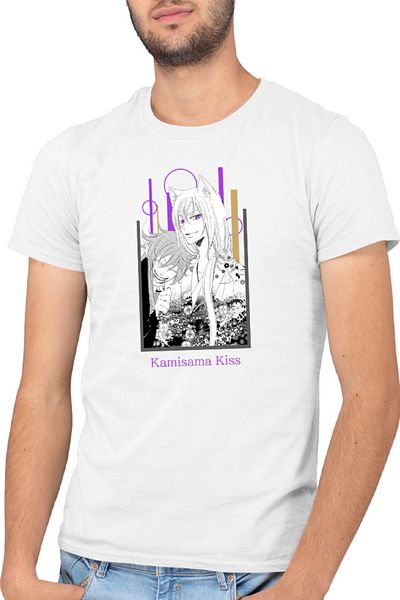 OEM Men's T-shirt Kamisama Kiss Tomoe Mizuki Snake God Animal