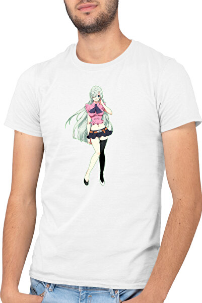 OEM Мъжка тениска Седем смъртни гряха Елизабет Бишоджо Манга Какалот