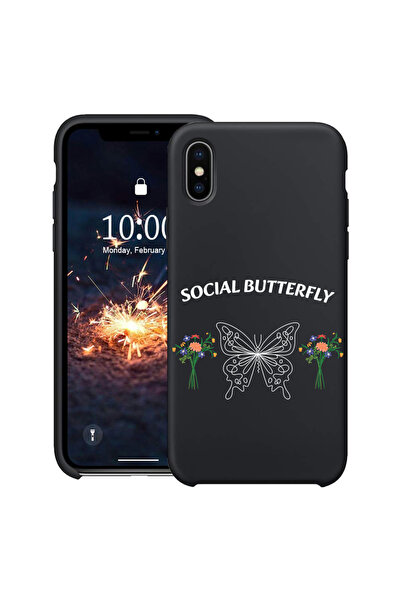 bestcase ® Carcasă subțire din silicon pentru Apple iPhone XS / iPhone X, Soc...