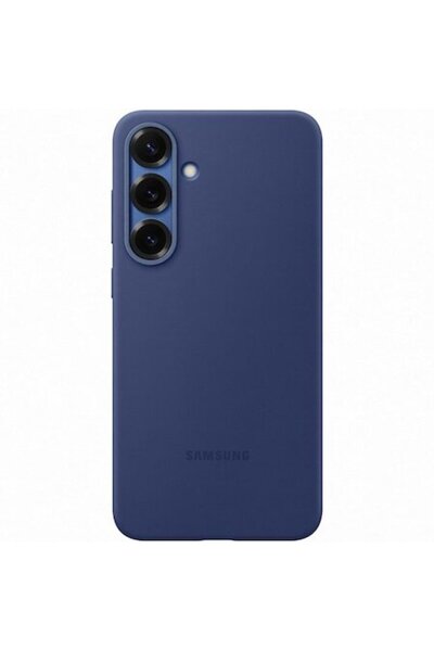 Samsung Carcasă din silicon pentru Galaxy S25+, albastră