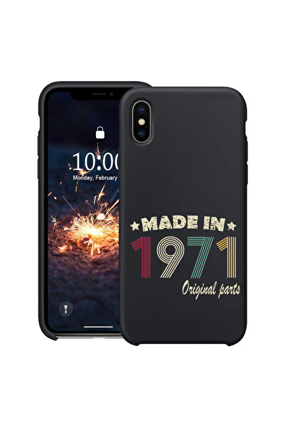 bestcase ® Carcasă subțire din silicon pentru Apple iPhone XS / iPhone X, pie...