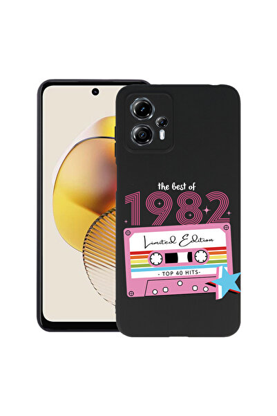 bestcase ® Slim Silicon Case For Motorola Moto G53, 1982 - Girl Style, 139969...