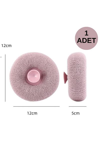 omilife Bath Loofah Sponge with Suction Cup Natural Loofah Enriched Personal Care Cleaning Loofah