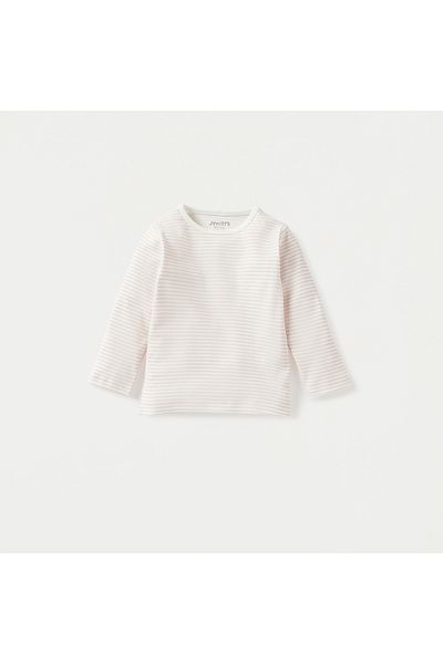 Juniors Striped Long Sleeves T-shirt and Pyjama Set