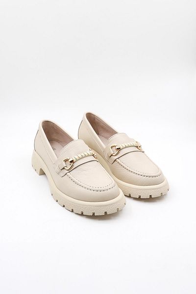 Venüs Women's Genuine Leather Daily Sandals Vn454259Y Beige