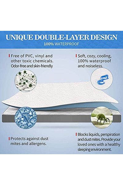 As Double plastic mattress protector 200*200