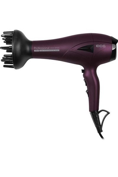 ECG Uscător de păr profesional VV 3121 cu ionizare, 2100 W, 2 viteze, 3 setări de temperatură