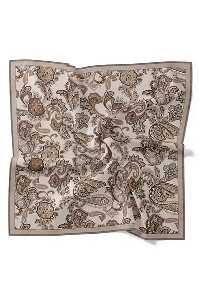Levidor Ethnic Shawl Pattern Sparkling Crystal Scarf