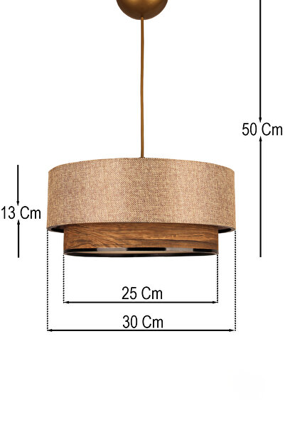 Hmydesign Lunaria Tekli Sarkıt Avize