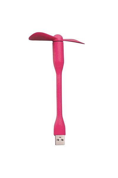Techsuit Ventilator portabil USB, 5V - (TUF1) - Roz