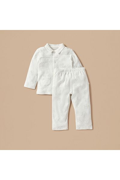 giggles All-Over Koala Print Shirt and Pyjama Set