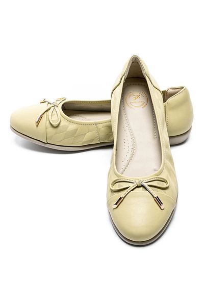 FORMAZIONE Women's Ballerinas 8966-11 Yellow