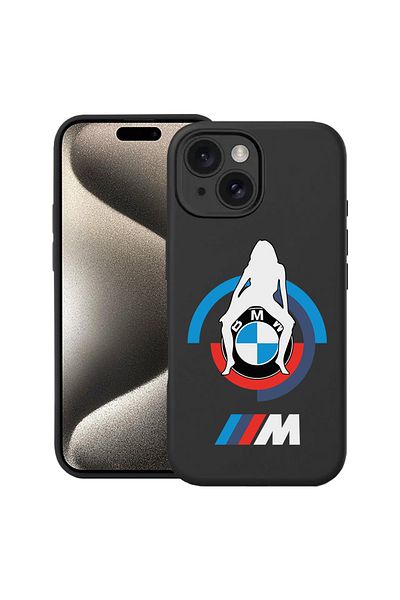 bestcase ® Husă premium din silicon pentru Apple iPhone 14 Plus, BMW M Power, 1399647 PB 1843