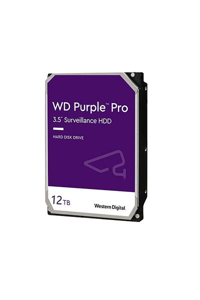 WD Hard disk 12TB - Western Digital PURPLE PRO Surveillance WD121PURA