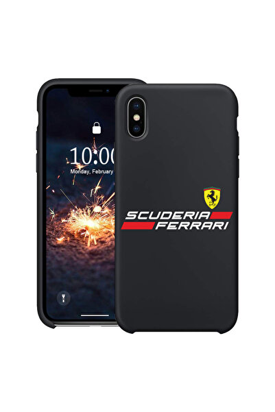 bestcase ® Husă subțire din silicon pentru Apple iPhone 16e, Ferrari Scuderia...