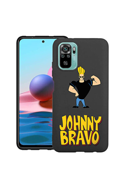 bestcase ® Husă subțire din silicon pentru Xiaomi Redmi Note 10 Pro, Johnny B...