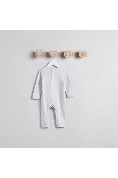 Juniors Horse Applique Sleepsuit with Round Neck and Long Sleeves