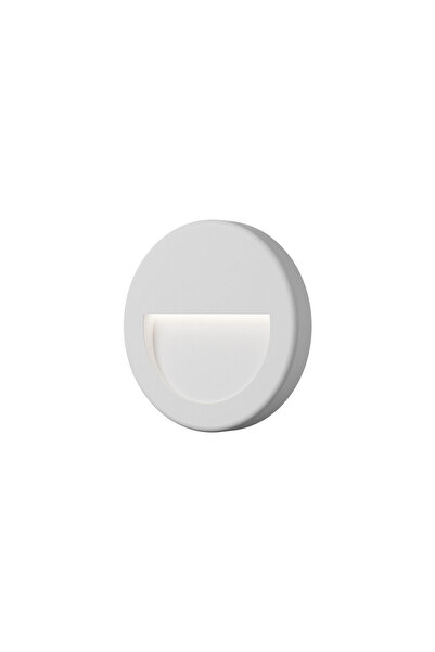 Braytron Corp LED PT, 3W 160lm, 3000K VEKTA-B Rotond Alb IP65