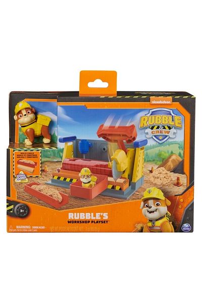 SPIN MASTERR Paw Patrol Rubble Crew Playset, Construction Site