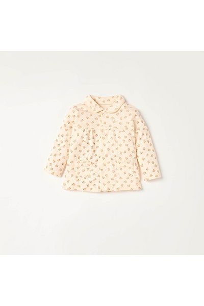 Juniors Floral Print Shirt and Pyjama Set