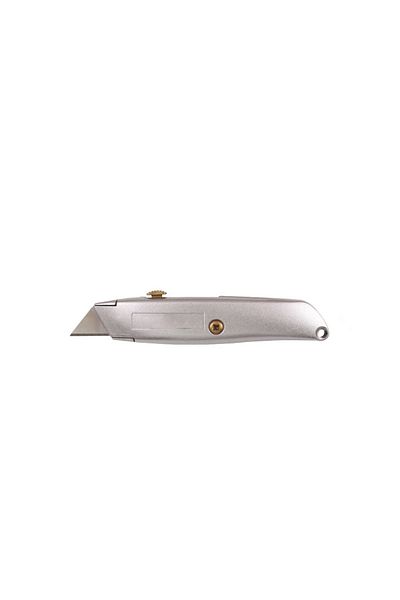 flores Aluminum cutter, trapezoidal blade, silver