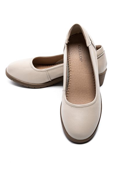 Galop Women's Ballerinas 9723 Cream